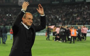 PALERMO, ITALY - MAY 10:  Delio Rossi coach of Palermo celebrates after winning the Tim Cup between US Citta di Palermo and AC Milan at Stadio Renzo Barbera on May 10, 2011 in Palermo, Italy.  (Photo by Tullio M. Puglia/Getty Images) *** Local Caption *** Delio Rossi;